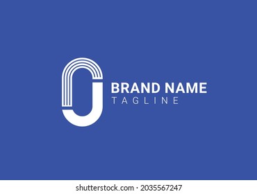 O letter logo and icon design template