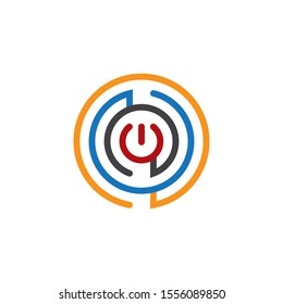O letter logo icon. O logo template on white background. Trendy design logo.