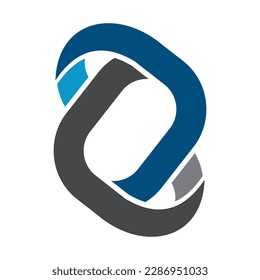 o letter logo icon template 1