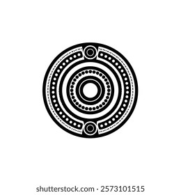 O letter logo icon vector illustration.