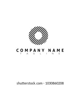 O LETTER LOGO MODERN TEMPLATE