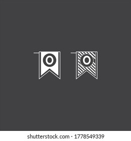 O letter logo monogram design