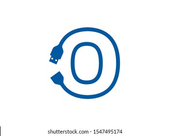 O Letter logo or symbol template design