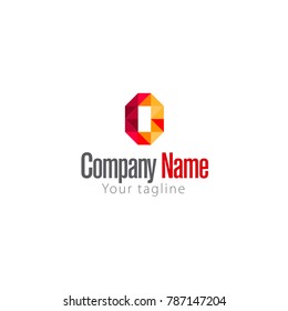 O LETTER LOGO TEMPLATE