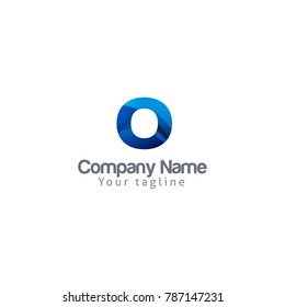 O LETTER LOGO TEMPLATE