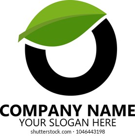 O Letter logo vector, abstract logo design on white background, Abstract graphic icon, logo design template, symbol for company.