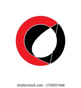 o letter logo vector design