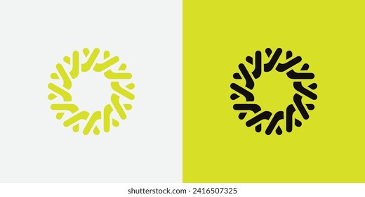 O letter logo vector logo design