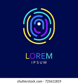 O Letter Logo. Vector Icon