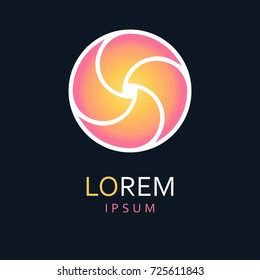 O Letter Logo. Vector Icon