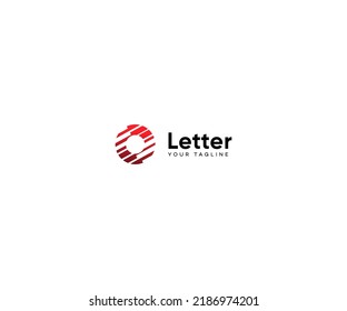 O Letter Logo Vector Template Abstract Monogram Symbol