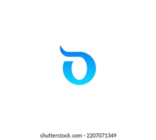 O Letter Logo Vector Template Abstract Monogram Symbol