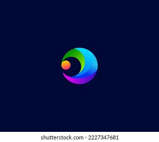O Letter Logo Vector Template Abstract Monogram Symbol. Usable for Business sport, technology, fashion, digital And future creative logo