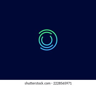 O Letter Logo Vector Template Abstract Monogram Symbol. Usable for Business sport, technology, fashion, digital And future creative logo