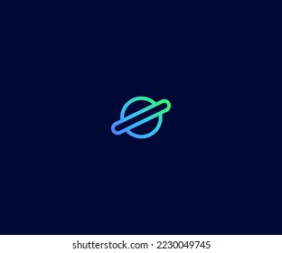 O Letter Logo Vector Template Abstraktes Monogramm Symbol. Für Business Sports, Technologie, Mode, Digital- und künftiges kreatives Logo verwendbar