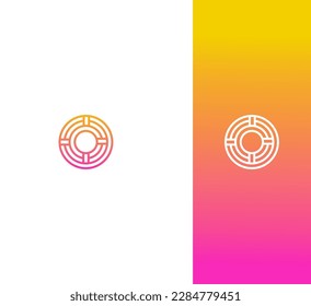 O Letter Logo Vector Template Abstract Monogram Symbol 