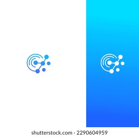 O-Logo-Vektorvorlage Abstraktes Monogramm-Symbol 