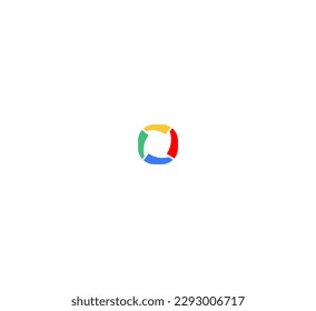 O Letter Logo Vector Template Abstract Monogram Symbol 