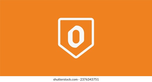 
O Letter Logo Vector Template Abstract Monogram Symbol . letter O inside the shield  Letter Usable for Best modern, business, company, corporate, premium, sport, technology And future creative logo
