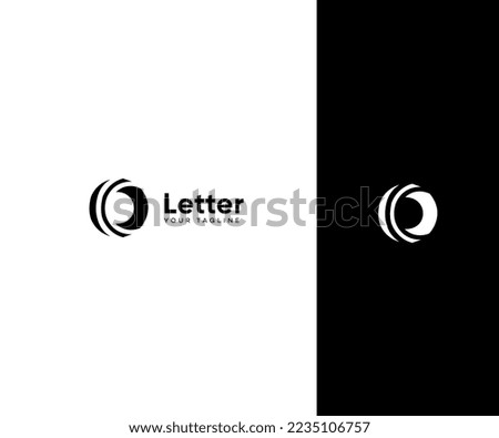 O Letter Logo Vector Template Abstract Monogram Symbol. Usable for Business sport, technology, fashion, digital And future creative logo Foto stock © 
