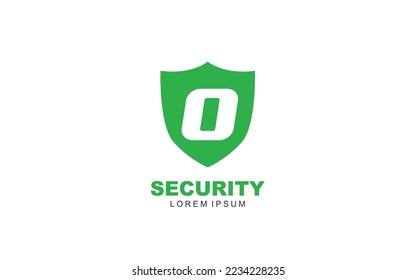 O letter logo vector for your branding with modern style.