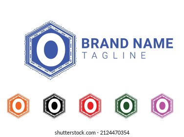 O letter new logo and icon design
