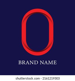 O-Buchstabe professionelle Ikone erste basiert Monogramm und Symbol in Vektorgrafik.
