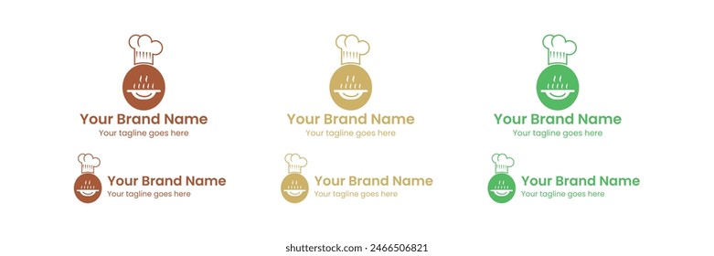 O letter restaurant logo design