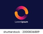 O letter Reverse icon vector Vector illustration can be used for web and mobile graphic design, logo, eps10