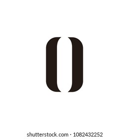  o letter vector logo