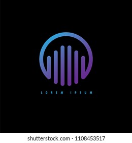 O letter vector logo