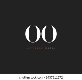 O & O letters Joint logo icon vector for business card and corporate identity.