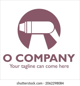 O logo design on Cleaning and Maintenance theme