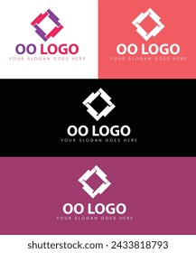 O O Plantilla de diseño de logotipo