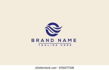 O Logo Design Template Vector Graphic Branding Element.