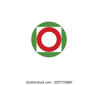 O logo design vector template