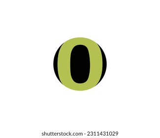 O logo design vector template