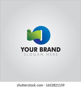 O logo and flag waving
This is perfect for your logo that symbolizes optimism and dynamism