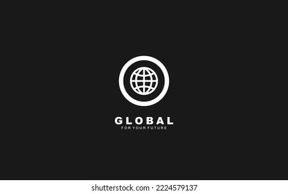 O logo GLOBE for identity. NETWORK template vector illustration for your brand.