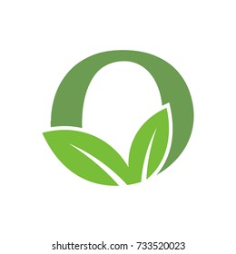 O logo initial letter design template vector