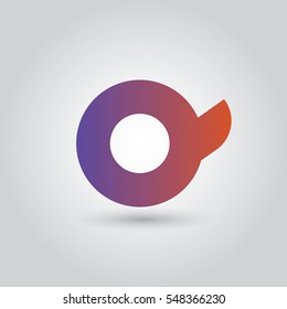 o logo letter typography design for brand and company identity