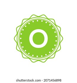 O Logo Template. Letter Emblem O Logo Identity for Restaurant, Royalty, Boutique, Cafe, Hotel, Heraldic, Jewelry, Fashion, Wine