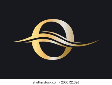 O logo template. Modern O Logo Design for business and company identity. Creative O letter with luxury concept