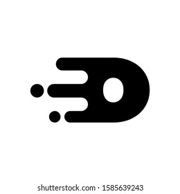 O Melted Logo Design. Melted Logo With Simple And Elegant Design