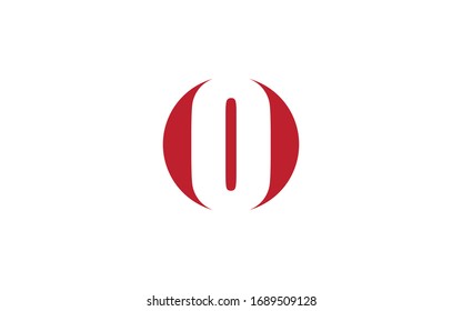 O or OO Letter Initial Logo Design Template Vector Illustration