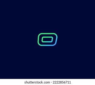 O, OO Letra Vector Template Abstract Monograma Símbolo. Usable para el deporte de negocios, la tecnología, la moda, el logotipo digital y creativo futuro