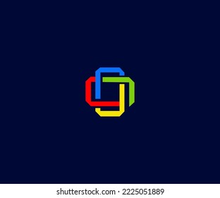 O, OO Letra Vector Template Abstract Monograma Símbolo. Usable para el deporte de negocios, la tecnología, la moda, el logotipo digital y creativo futuro