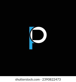 O or OP abstract outstanding professional business awesome artistic branding company different colors illustration logo or icon design.