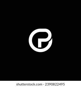 O or OP abstract outstanding professional business awesome artistic branding company different colors illustration logo or icon design.