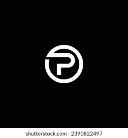 O or OP abstract outstanding professional business awesome artistic branding company different colors illustration logo or icon design.